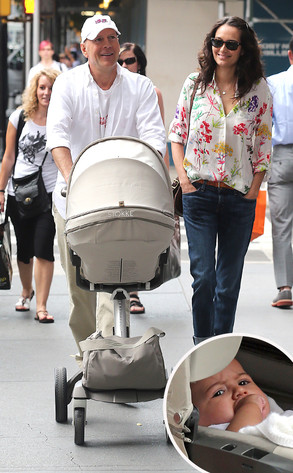 Bruce Willis, Emma Hemming, Mabel Bruce Willis, Emma Hemming, Mabel